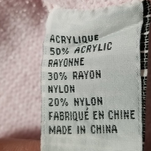 Moffi International Pink Knit Short Sleeve Sweater - Picture 8 of 9